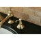 Kingston Brass KC7062TX 8" Widespread Bathroom Faucet, Polished Brass KC7062TX - alternate 2